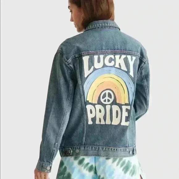 Lucky Brand Jackets & Blazers - Lucky Brand Pride Bella Boyfriend Trucker
